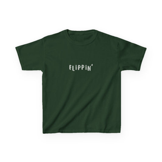 Flippin' Cartwheel - Green - Kids Tee