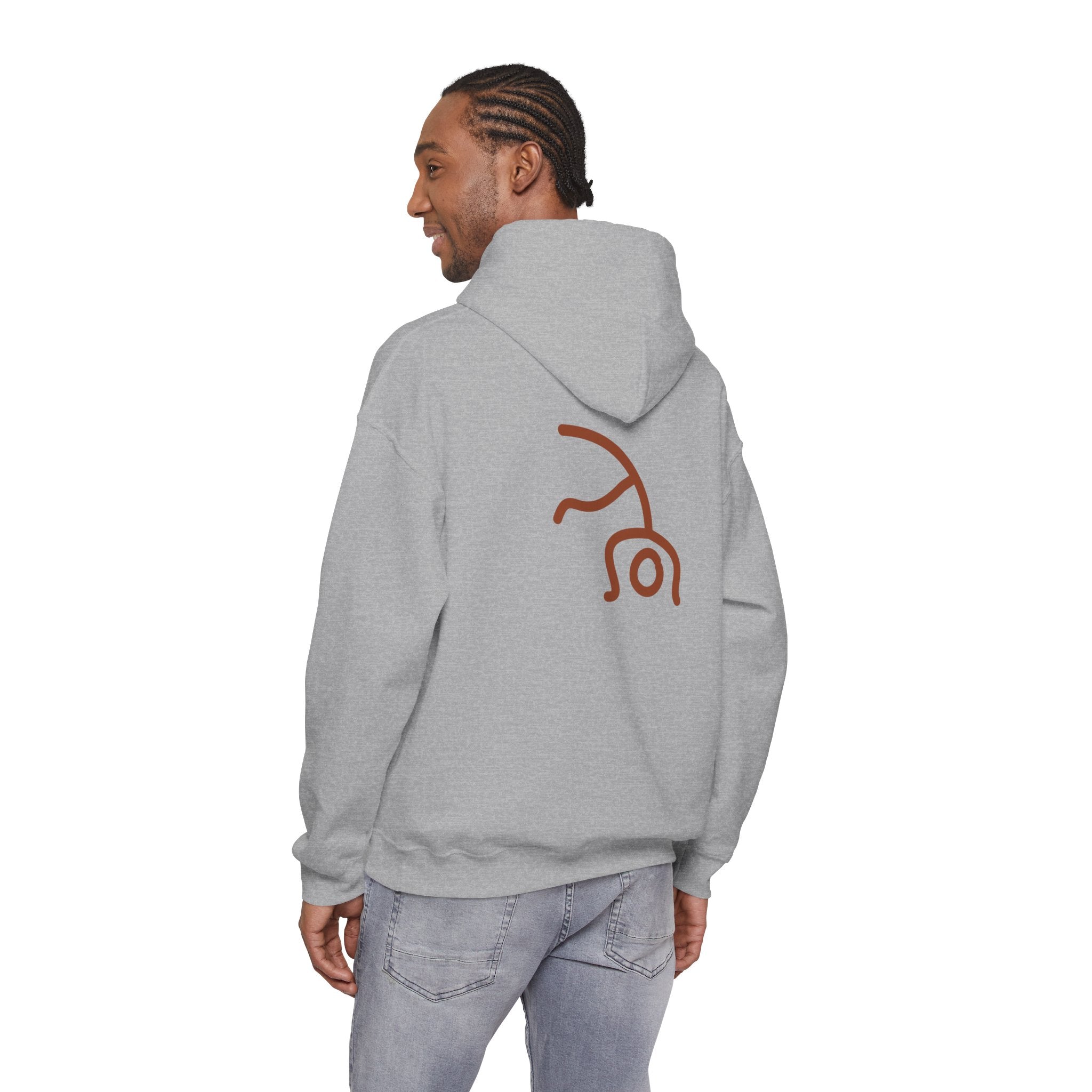 Flippin' Cartwheel - Red - Adult Hoodie