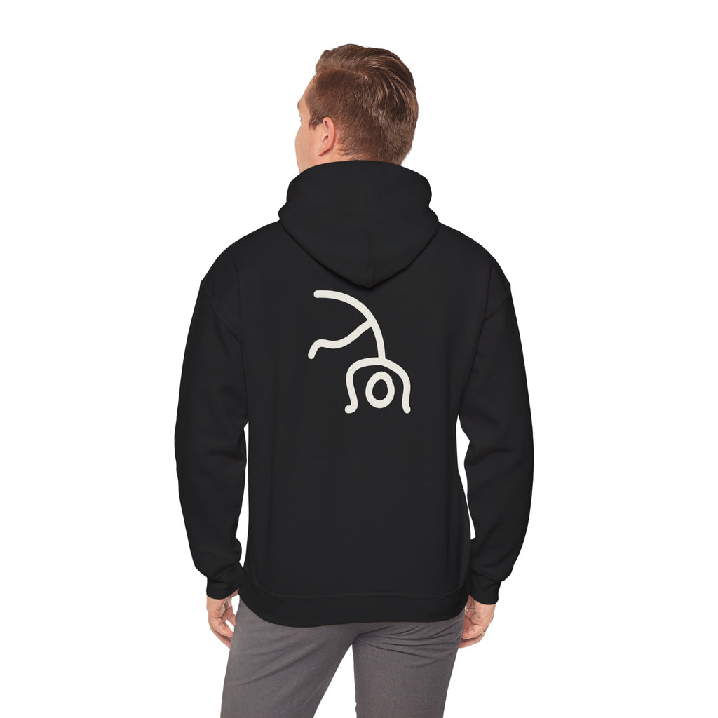 Flippin' Cartwheel - Beige - Adult Hoodie
