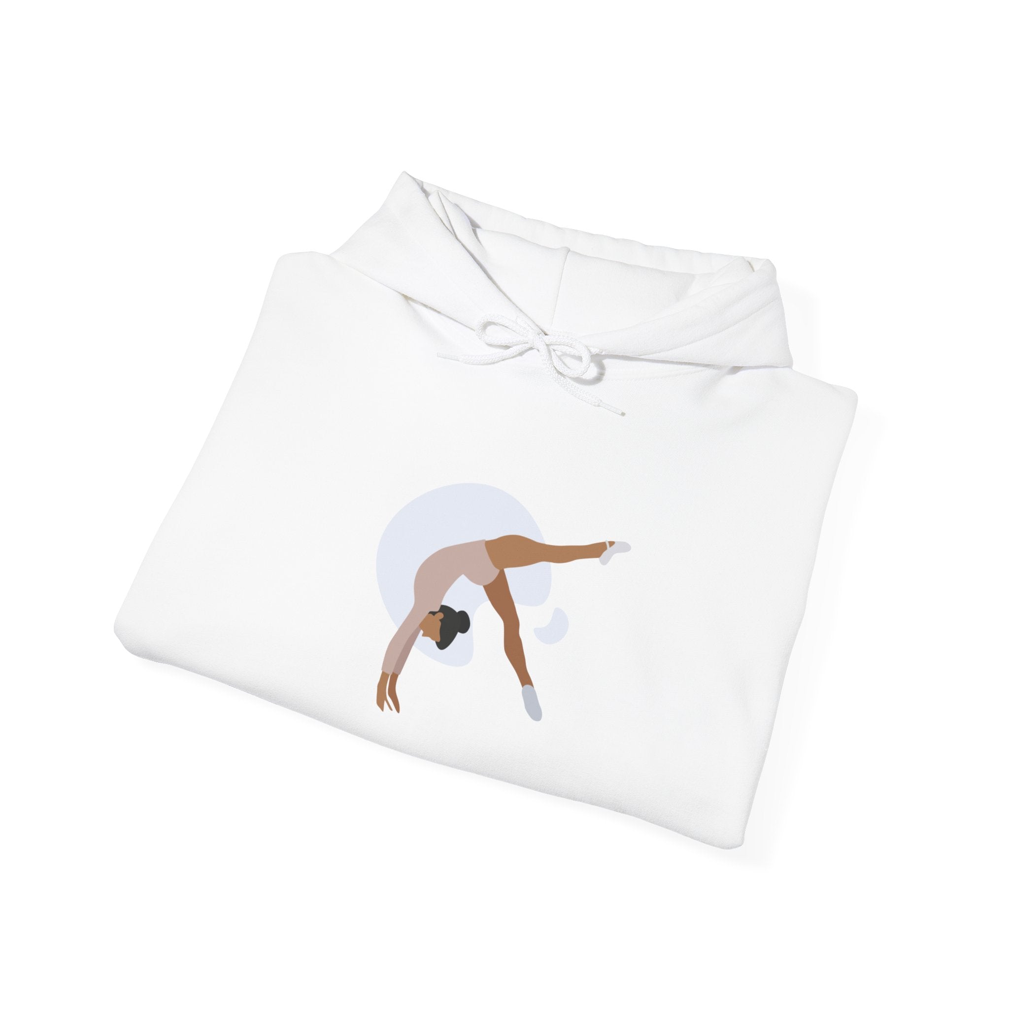 Back Handspring Adult Hoodie