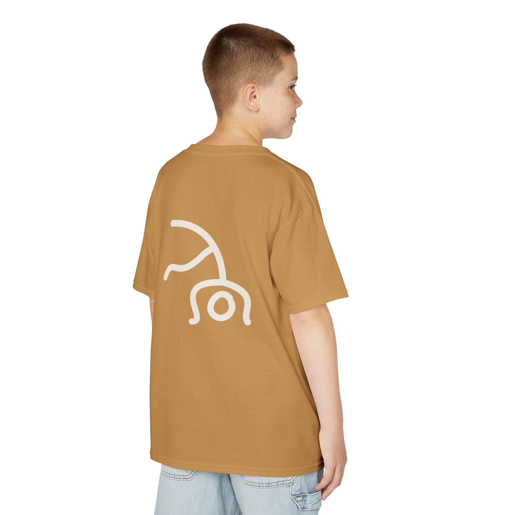 Flippin' Cartwheel - Beige - Kids Tee