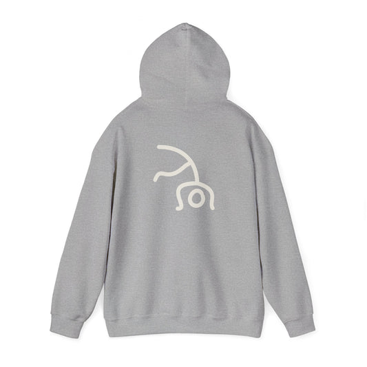 Flippin' Cartwheel - Beige - Adult Hoodie