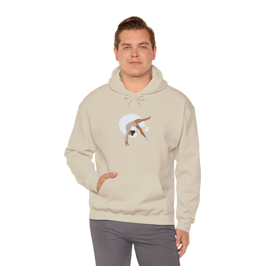 Back Handspring Adult Hoodie