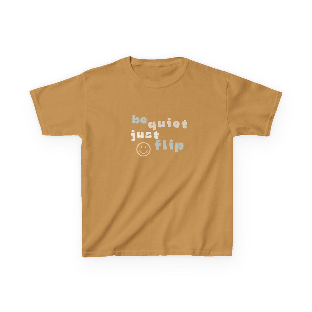 Be Quiet Just Flip Light Kids Tee
