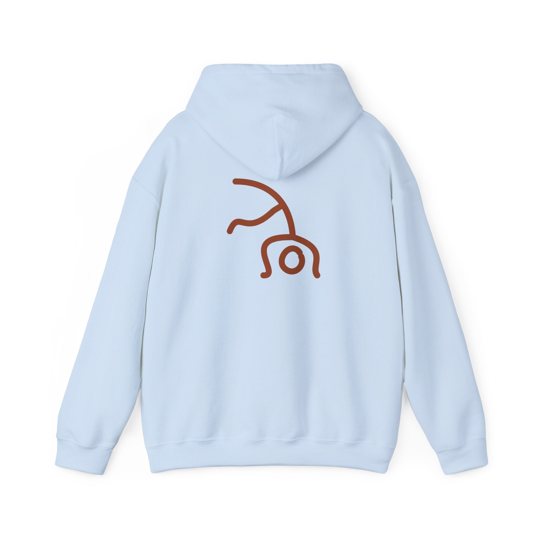 Flippin' Cartwheel - Red - Adult Hoodie
