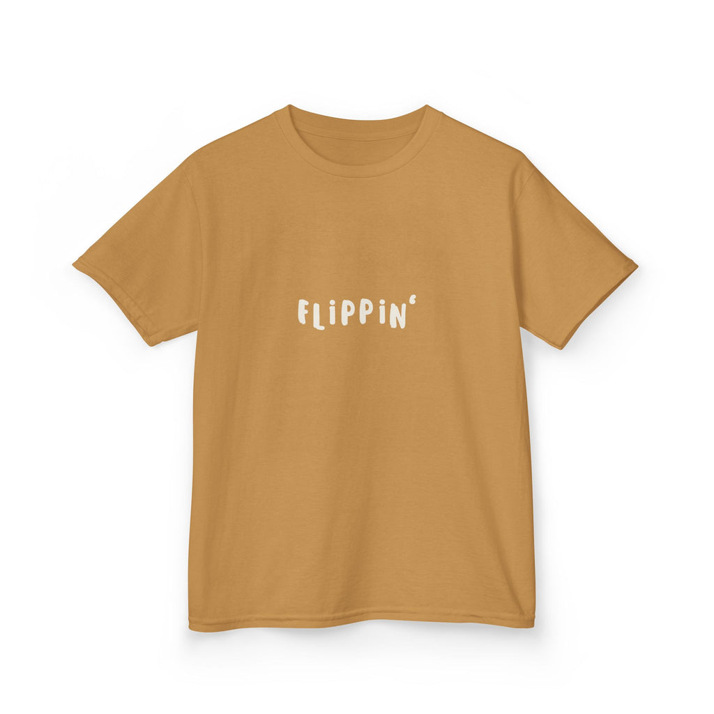 Flippin' Cartwheel - Beige - Kids Tee