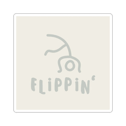Flippin' Cartwheel Sticker - Green