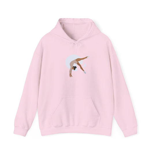 Back Handspring Adult Hoodie