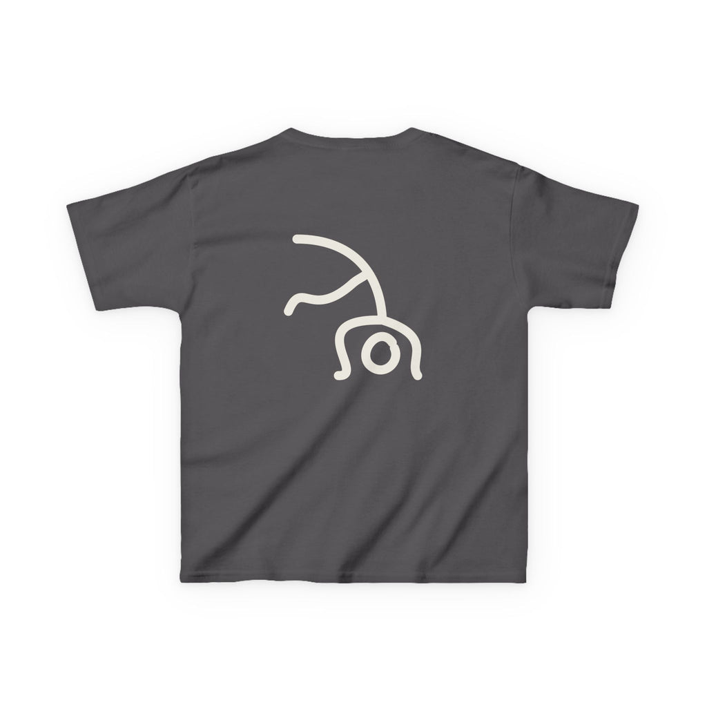 Flippin' Cartwheel - Beige - Kids Tee